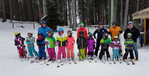 Gruppenfoto Skikurs
